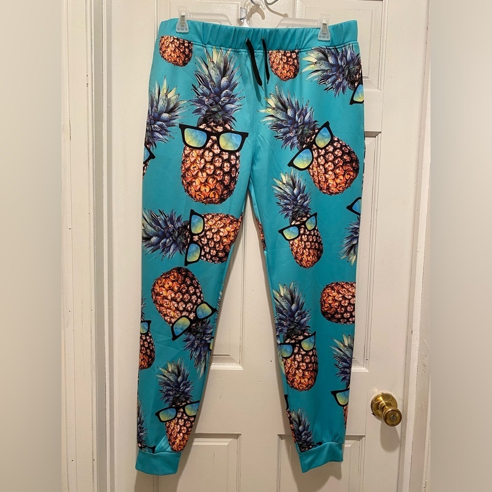 Pineapple Print Joggers